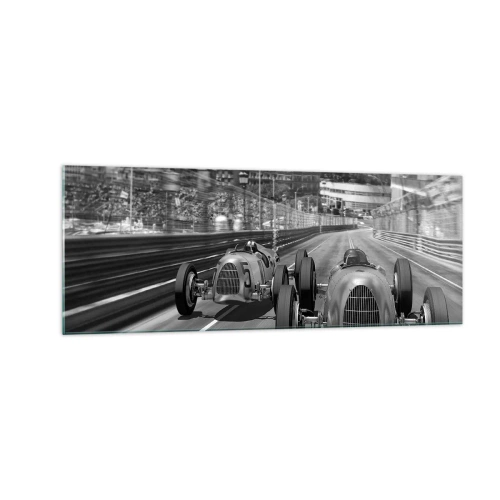 Billede på glas - Der var engang i Monte Carlo - 140x50 cm