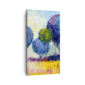 Lærredstryk - Billede på lærred - Kugle - idealets form - 45x80 cm