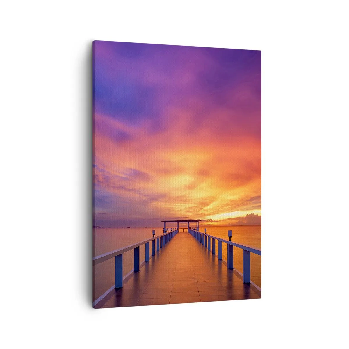 Lærredstryk - Billede på lærred - Uden ende - 50x70 cm