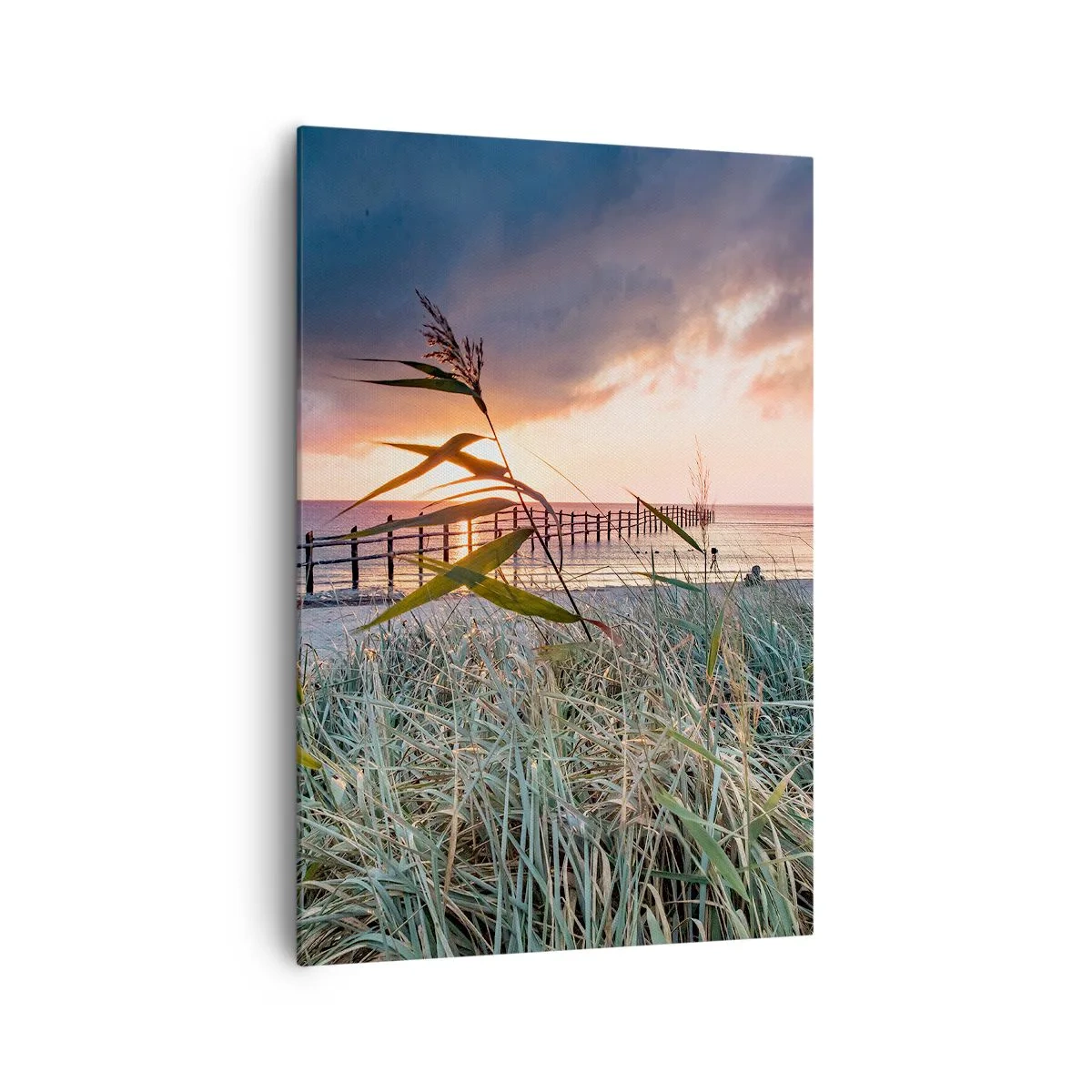 Lærredstryk - Billede på lærred - Ikke passerer med vinden - 70x100 cm