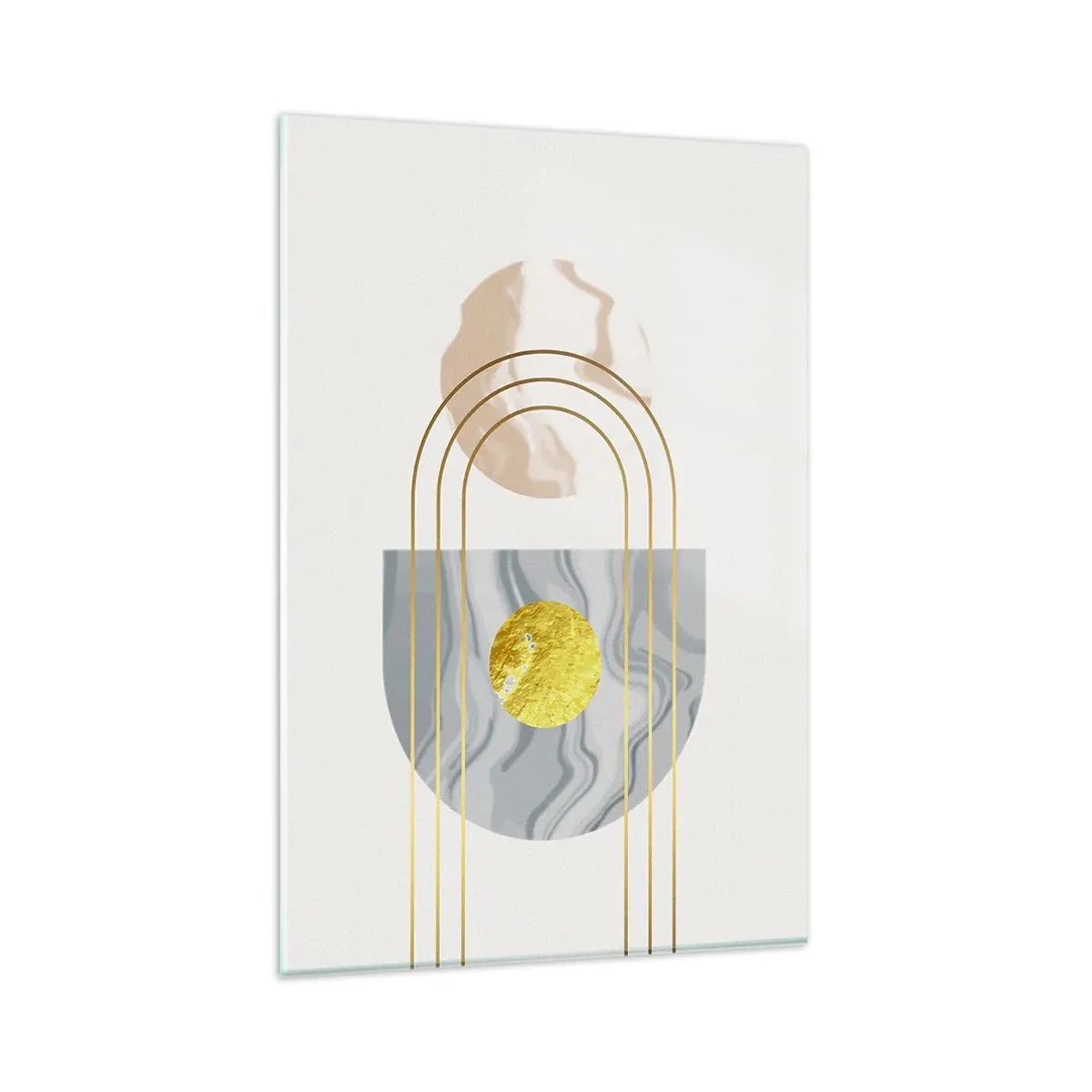 Billede på glas - Lysstyrke og udstråling - 80x120 cm