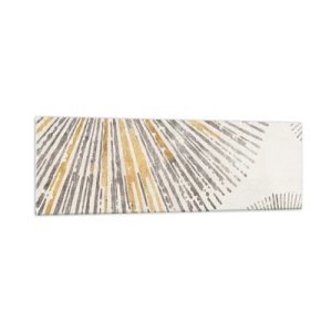 Billede på glas - Skønheden i en rokke - 160x50 cm