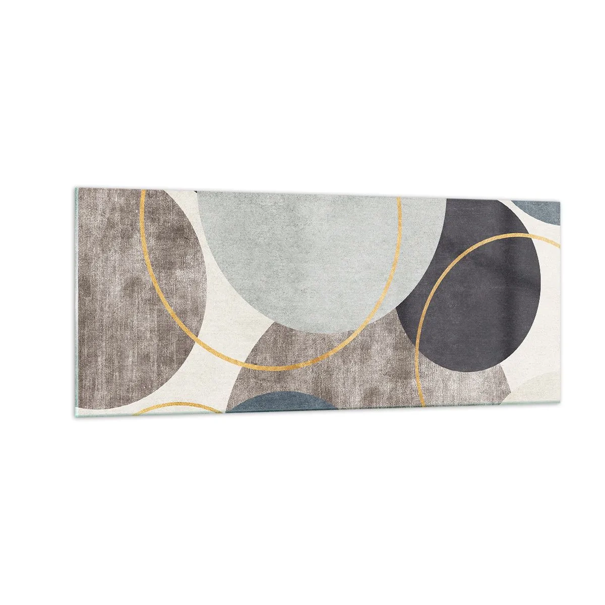 Billede på glas - Hjul efter hjul - 100x40 cm