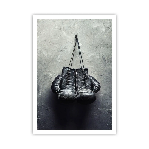 Plakat - En tid med kamp og en tid med fred - 70x100 cm