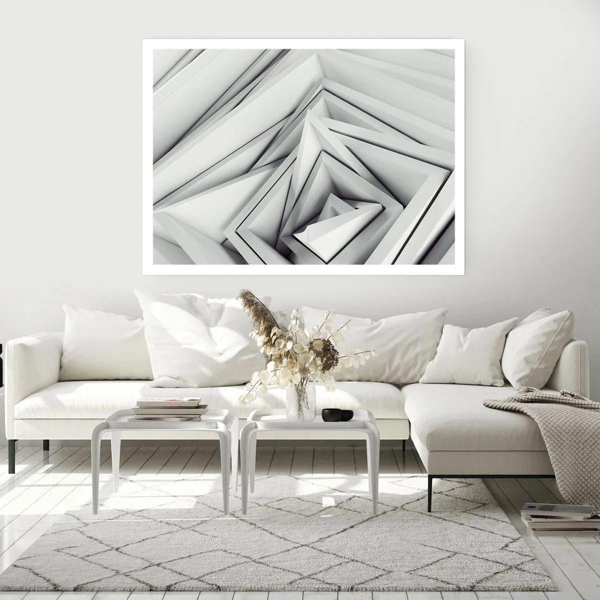 Plakat - Skarpe vinkler knopper - 91x61 cm