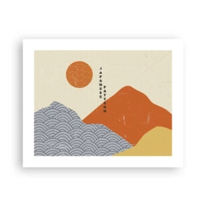 Plakat - I den japanske ånd - 50x40 cm