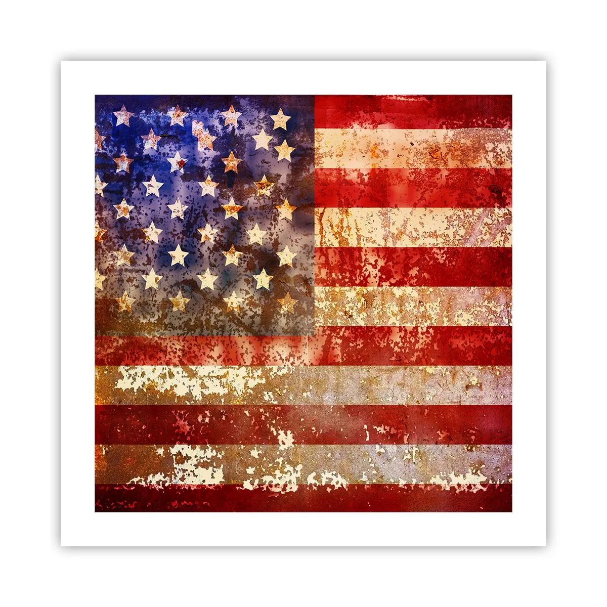 Plakat - Herlighed går ikke bort - 50x50 cm