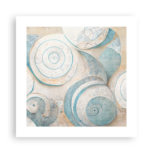 Plakat - Hvad gemmer skallen på? - 40x40 cm