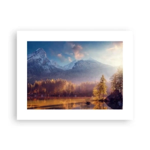 Plakat - I bjerge og dale - 40x30 cm