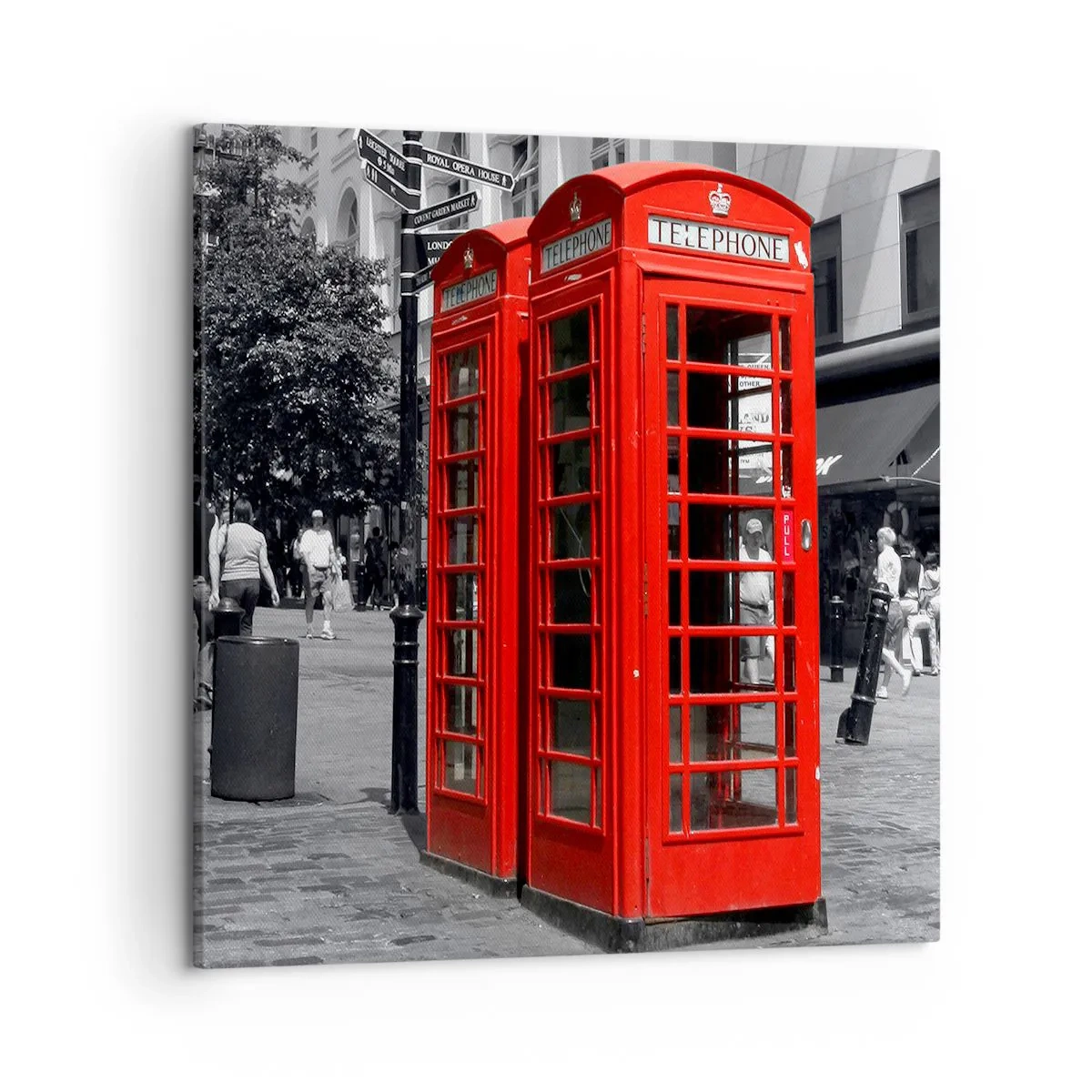 Lærredstryk - Billede på lærred - , - 50x50 cm