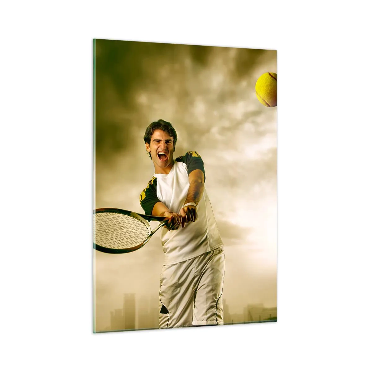 Billede på glas - Energi og glæde - 50x70 cm