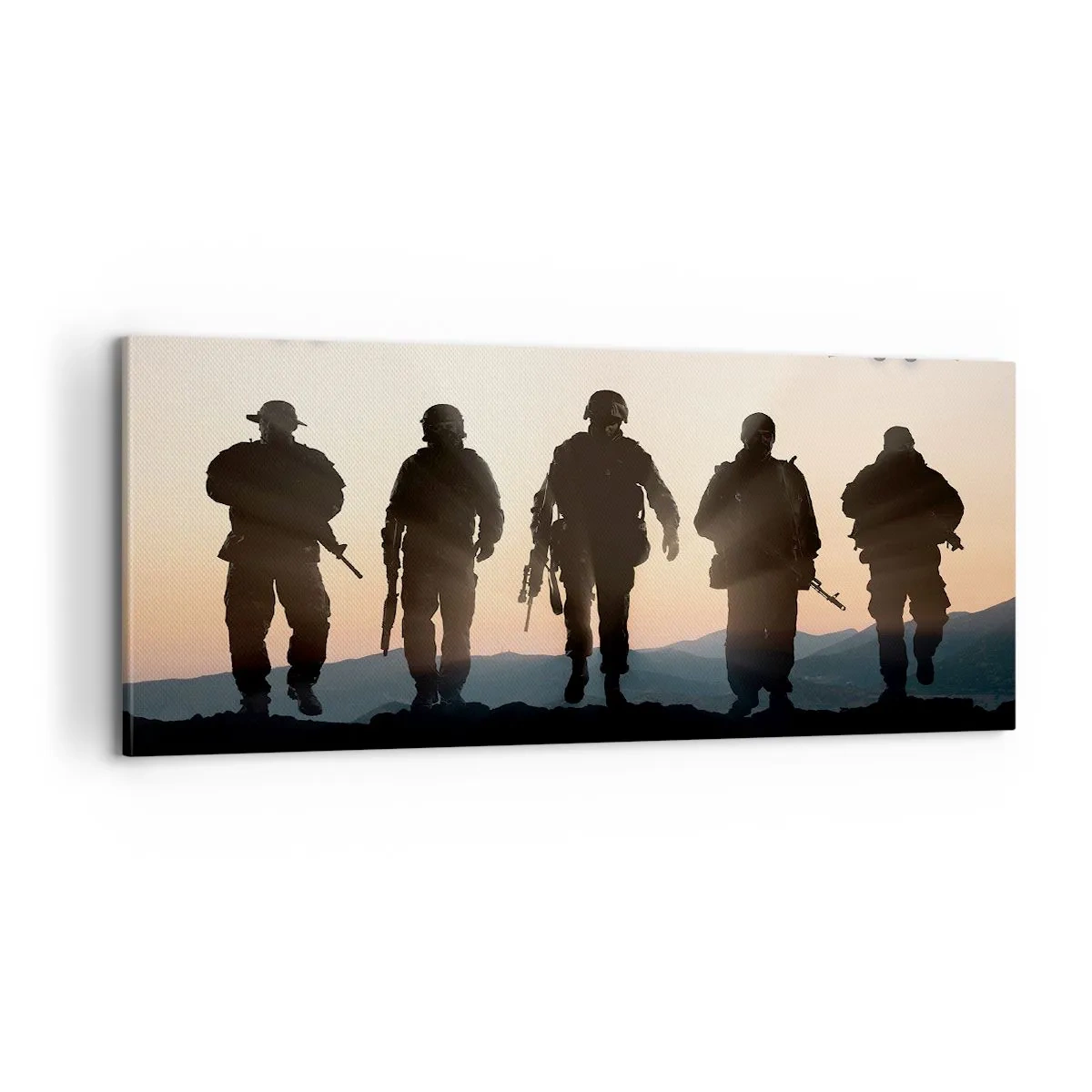 Lærredstryk - Billede på lærred - Velkommen til vores verden - 100x40 cm
