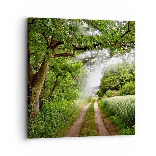 Lærredstryk - Billede på lærred - Et in Arcadia ego - 30x30 cm