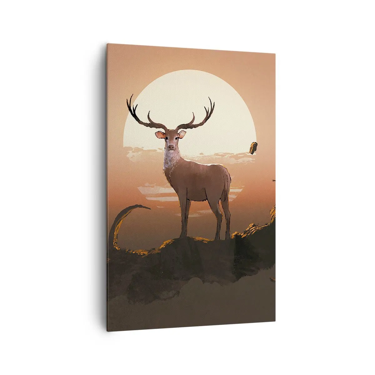 Lærredstryk - Billede på lærred - Denne aften er ikke som alle andre - 80x120 cm