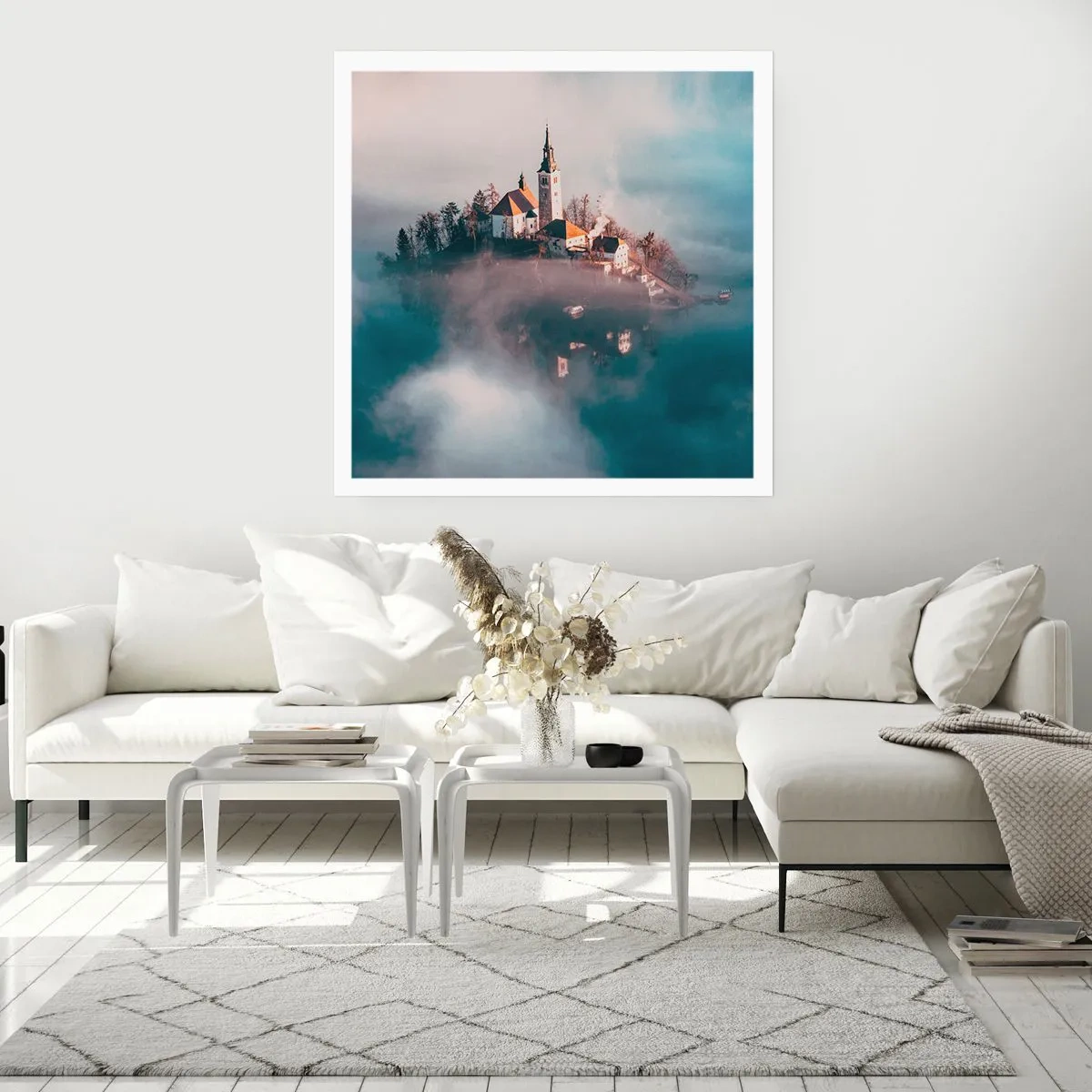 Plakat - Drømmeøen - 60x60 cm