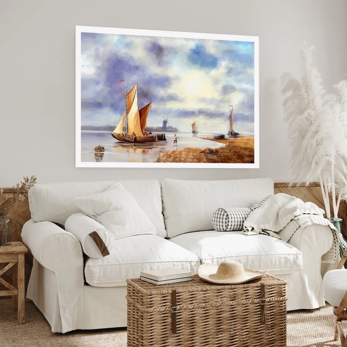 Plakat - Sømændenes tilbagevenden - 50x40 cm