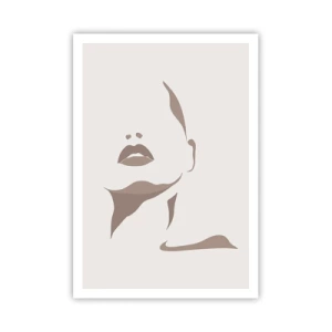 Plakat - Skabt af lys og skygge - 70x100 cm