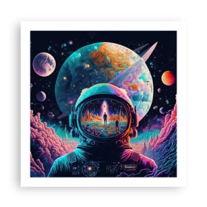 Plakat - Filosoffer har aldrig drømt - 60x60 cm