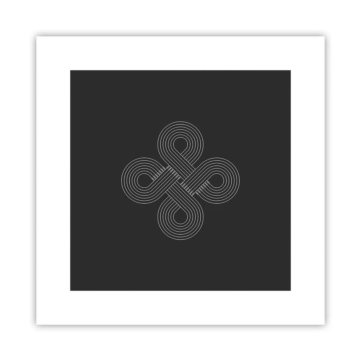 Plakat - I den keltiske ånd - 30x30 cm