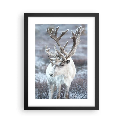 Plakat i sort ramme - Portræt i solen - 30x40 cm