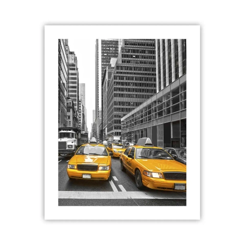 Plakat - Det er os, der farver byen - 40x50 cm