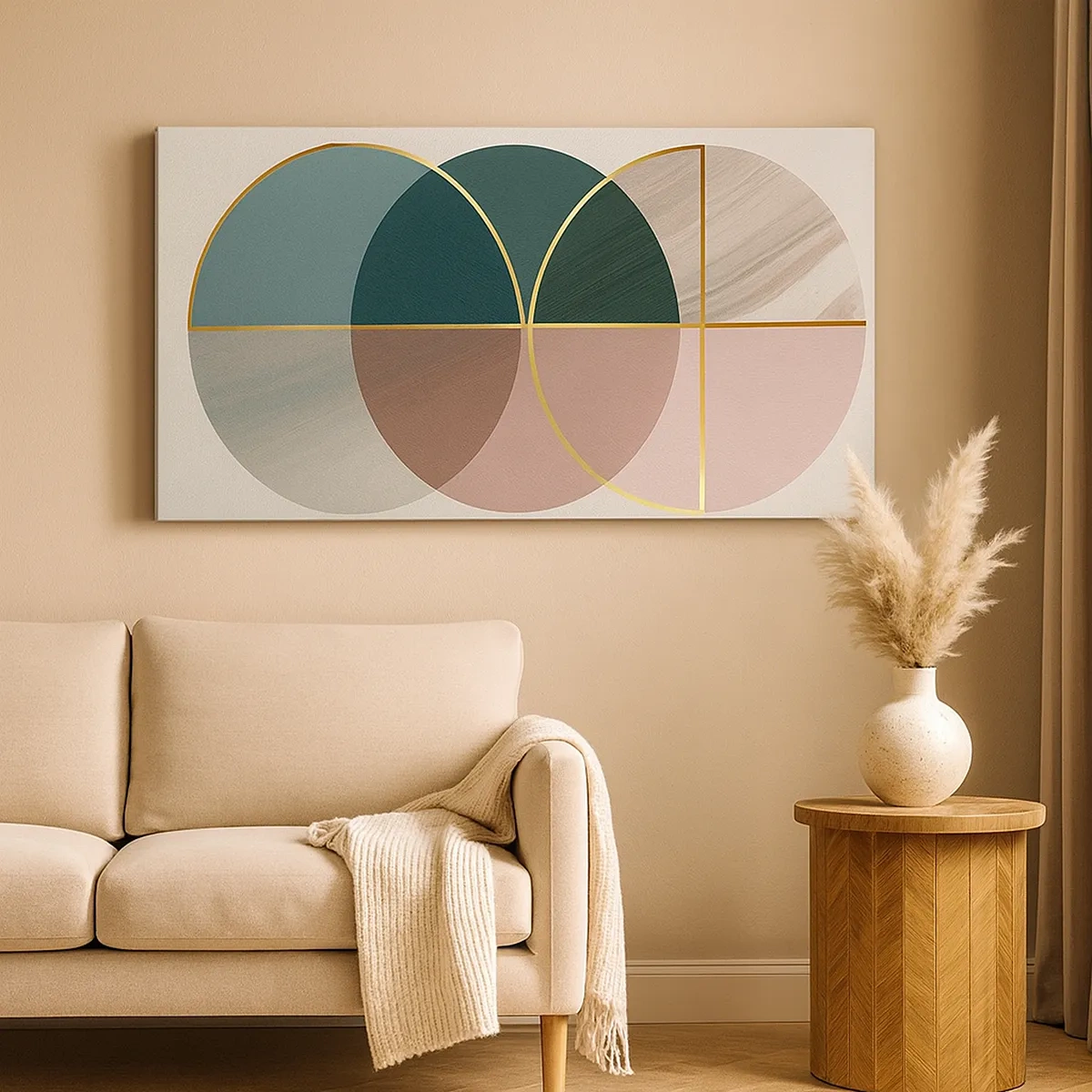 Lærredstryk - Billede på lærred - Stoppet under flyvning - 30x30 cm