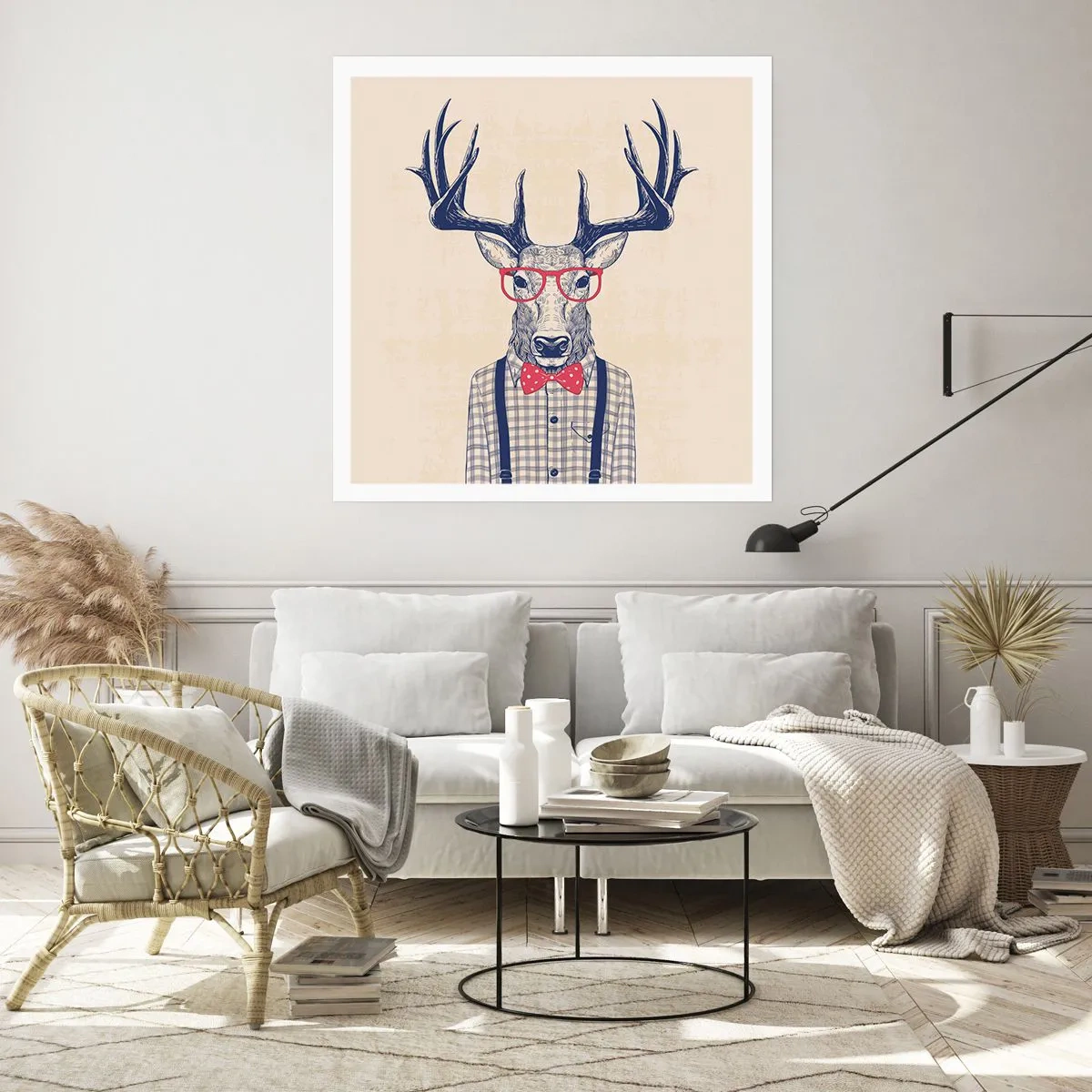 Plakat - Et underholdende ekstravaganza - 40x40 cm