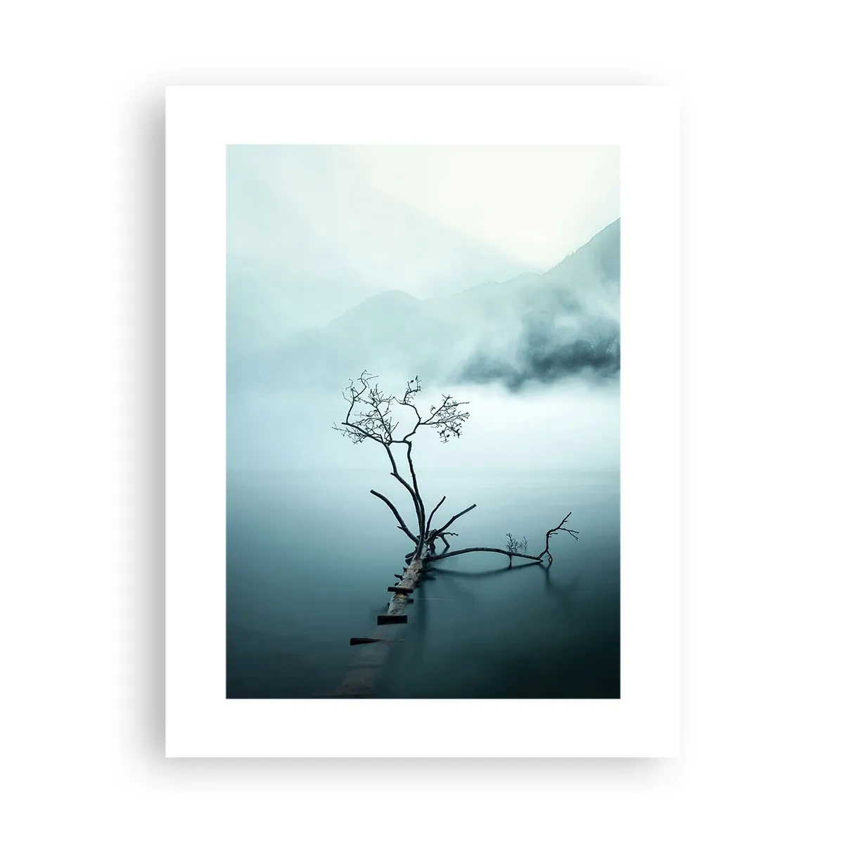 Plakat - Ud af vand og tåge - 30x40 cm