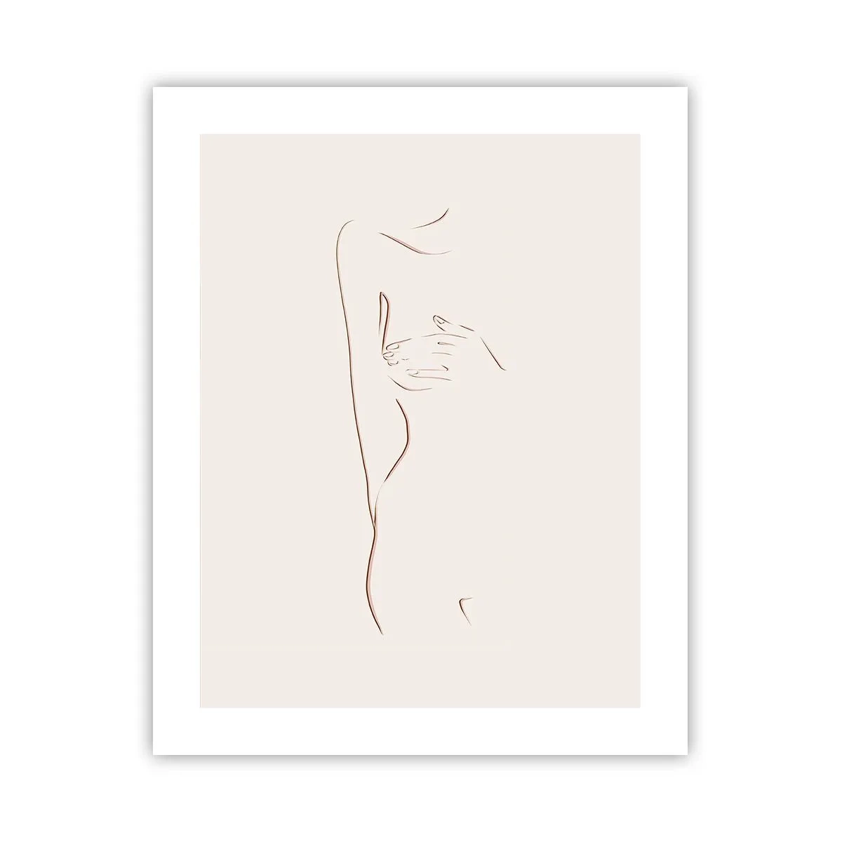 Plakat - Begærets form - 40x50 cm