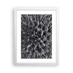 Plakat i hvid ramme - Det kan ikke blive skarpere end dette - 30x40 cm