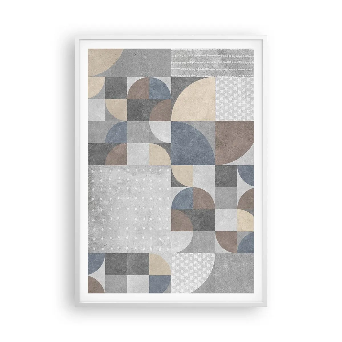 Plakat i hvid ramme - Keramisk fantasi - 70x100 cm