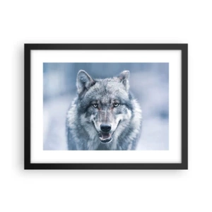 Plakat i sort ramme - Vil du tage udfordringen op? - 40x30 cm