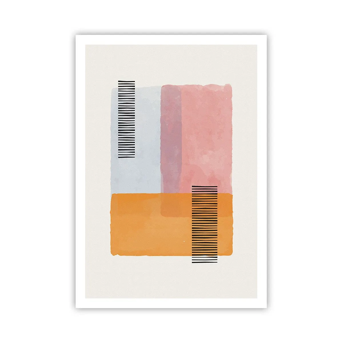 Plakat - Fra hjørne til hjørne - 70x100 cm