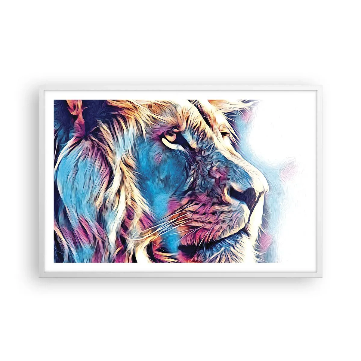 Plakat i hvid ramme - Naturens visdom - 91x61 cm