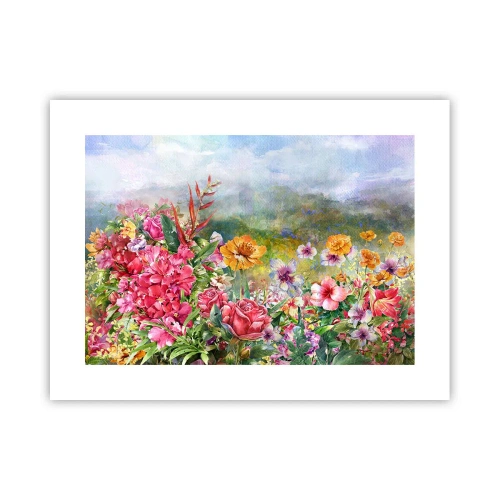 Plakat - En have, der er gået amok - 40x30 cm