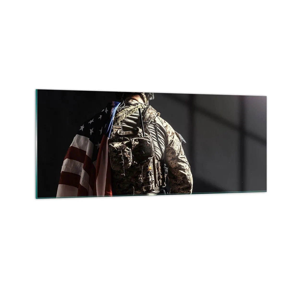 Billede på glas - Det er grunden til, at - 100x40 cm