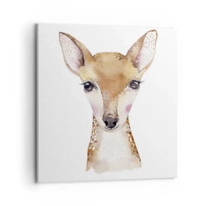 Lærredstryk - Billede på lærred - Uskyldighedens natur - 60x60 cm