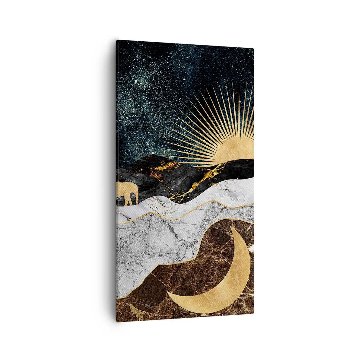 Lærredstryk - Billede på lærred - Evige love - 55x100 cm