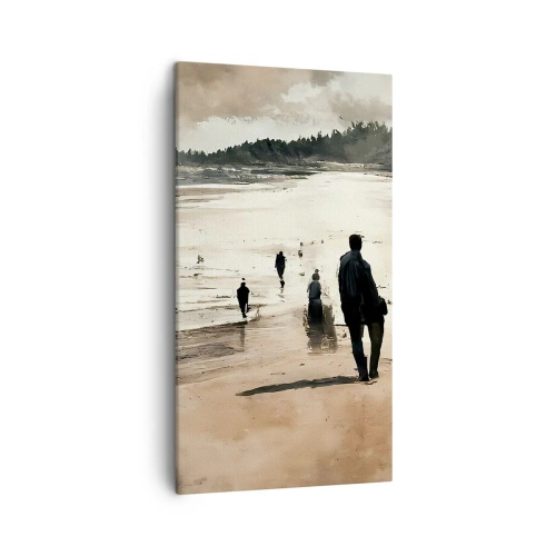 Lærredstryk - Billede på lærred - Indkaldt - 45x80 cm