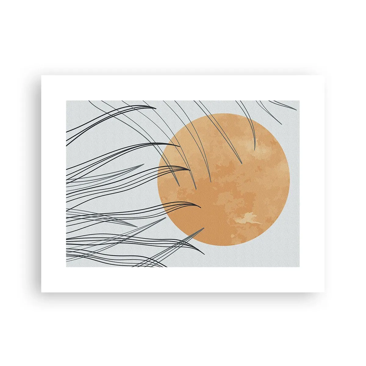 Plakat - Altid mod solen - 40x30 cm