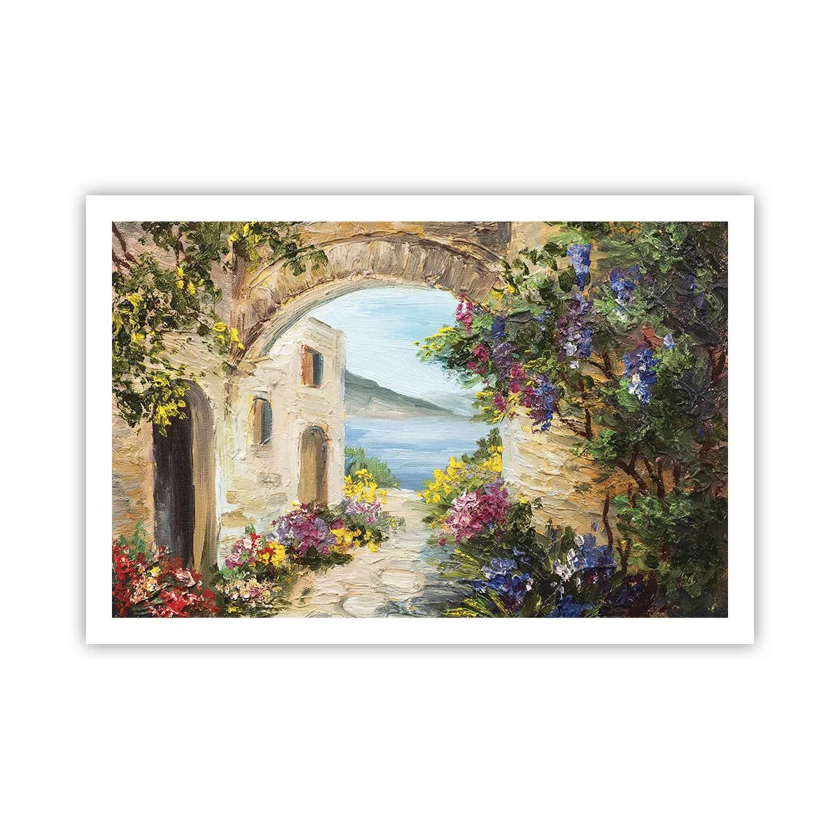Plakat - Charmen af kystlandskabet - 91x61 cm