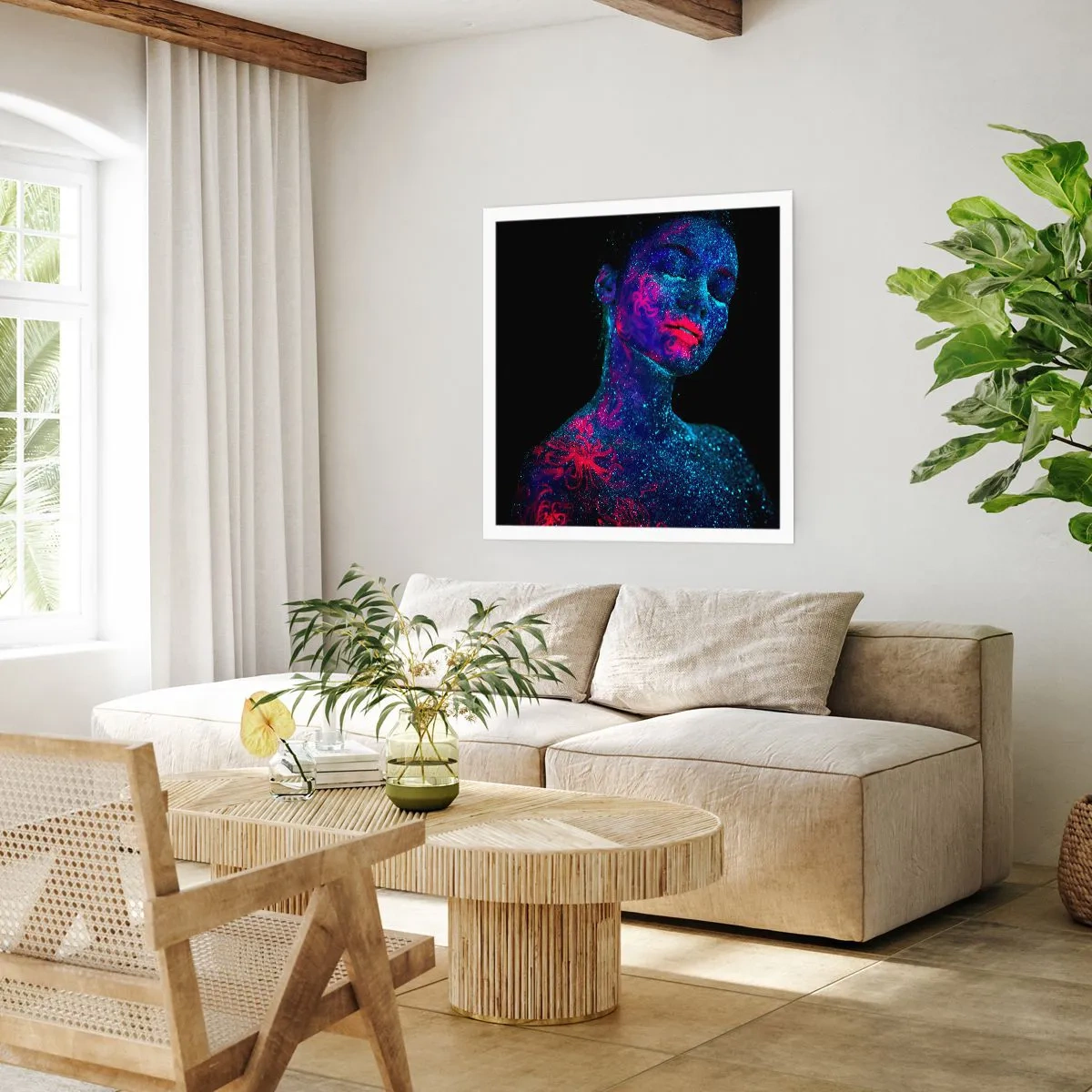 Plakat - I stjernestøv - 50x50 cm