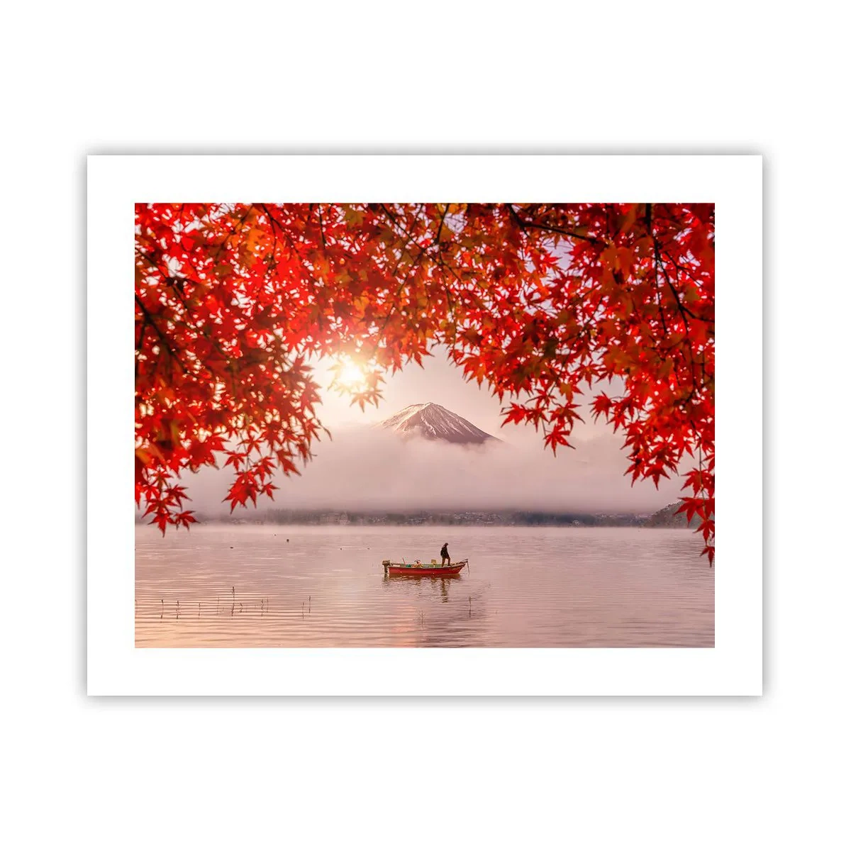 Plakat - I en japansk atmosfære - 50x40 cm