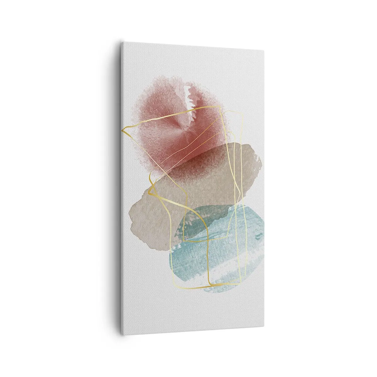 Lærredstryk - Billede på lærred - Rummets perler - 55x100 cm