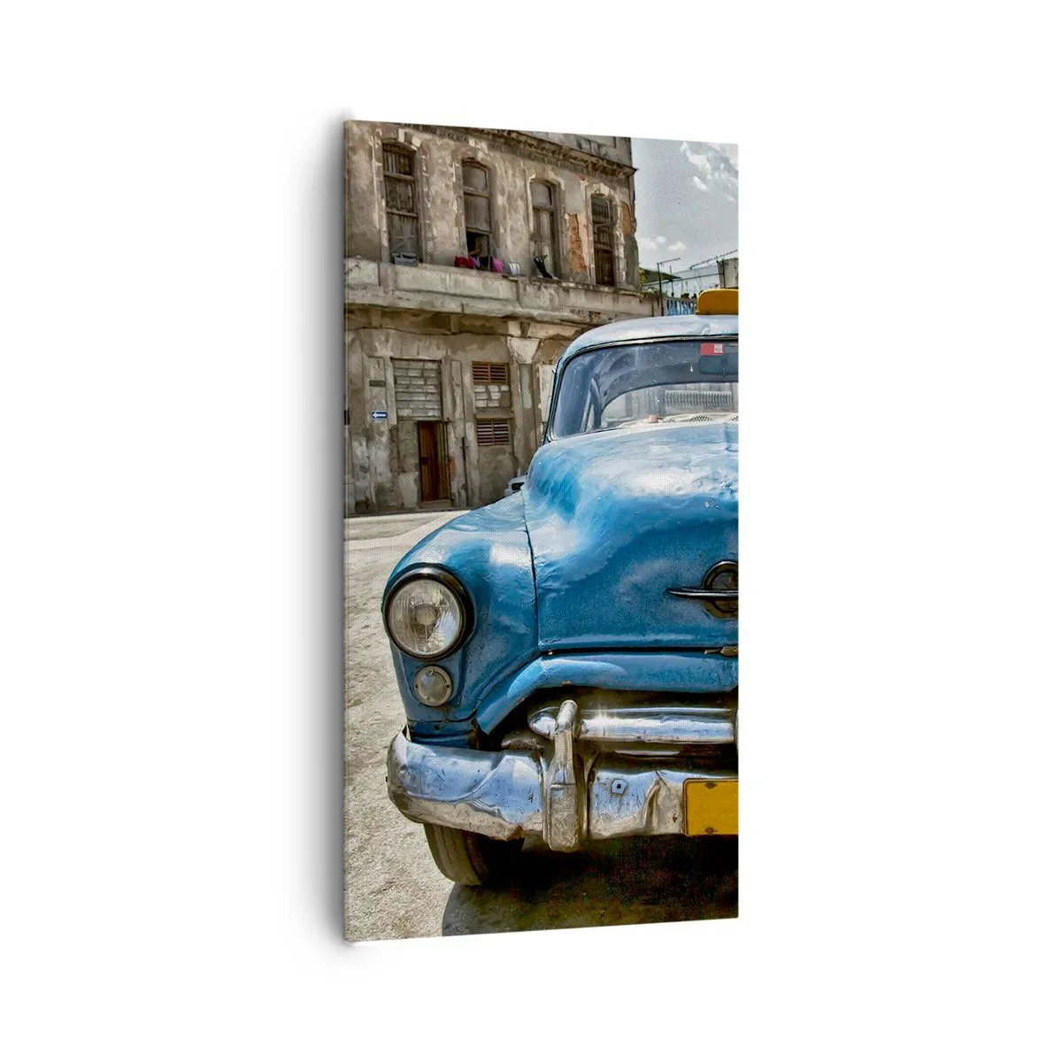 Lærredstryk - Billede på lærred - Det gamle er smukt - 65x120 cm