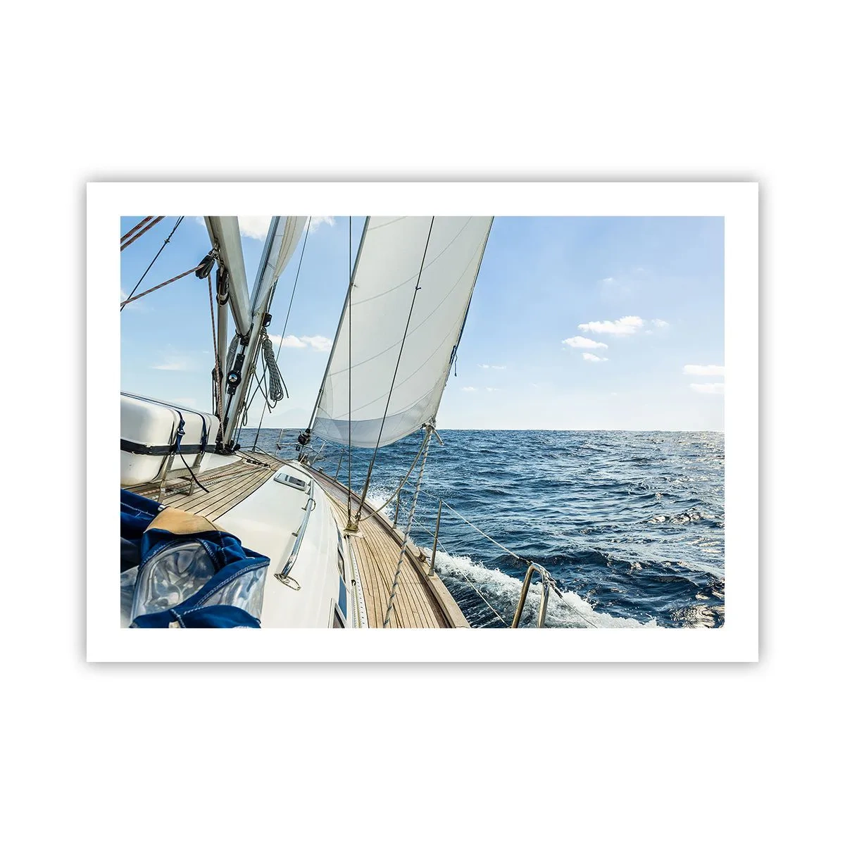 Plakat - Ahoj , eventyr - 70x50 cm