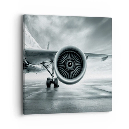 Lærredstryk - Billede på lærred - Der er kraft! - 30x30 cm