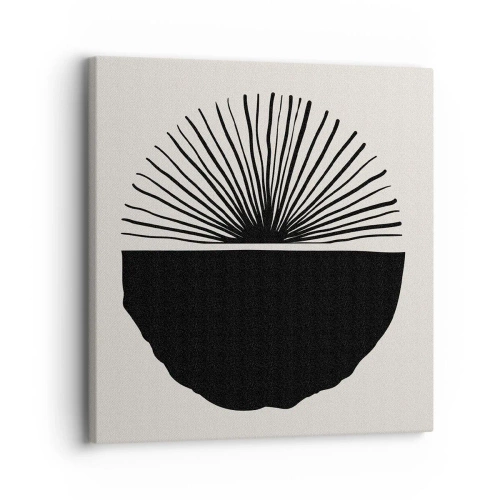 Lærredstryk - Billede på lærred - En vifte af muligheder - 30x30 cm