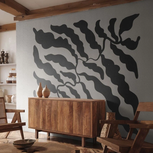 Fototapet Premium Sand - En firkants natur - Boho, Planter, Stykke - 500x350 cm