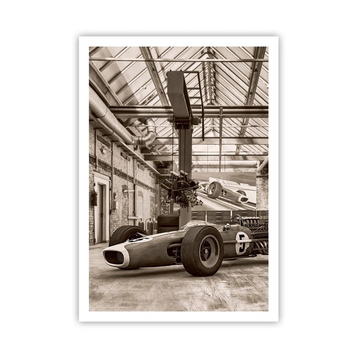 Plakat - Vinderens hvile - 70x100 cm